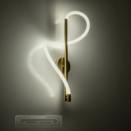 kelvo® GLOW KLV-101-0168 Φωτιστικό Τοίχου / Απλίκα LED 24W 2400lm 360° AC 220-240V IP20 Ρυθμιζόμενο Λευκό CCT με On/Off 2700K/4500K/6000K – Lumileds SMD Chip – Χρυσό Πλατίνα – Μ30 x Π15 x Υ70cm – 3 Χρόνια Εγγύηση
