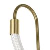 kelvo® GLOW KLV-101-0169 Φωτιστικό Τοίχου / Απλίκα LED 18W 1800lm 360° AC 220-240V IP20 Ρυθμιζόμενο Λευκό CCT με On/Off 2700K/4500K/6000K – Lumileds SMD Chip – Χρυσό Πλατίνα – Μ30 x Π15 x Υ70cm – 3 Χρόνια Εγγύηση