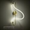 kelvo® GLOW KLV-101-0169 Φωτιστικό Τοίχου / Απλίκα LED 18W 1800lm 360° AC 220-240V IP20 Ρυθμιζόμενο Λευκό CCT με On/Off 2700K/4500K/6000K – Lumileds SMD Chip – Χρυσό Πλατίνα – Μ30 x Π15 x Υ70cm – 3 Χρόνια Εγγύηση