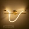 kelvo® GLOW KLV-101-0169-V2 Φωτιστικό Οροφής LED 18W 1800lm 360° AC 220-240V IP20 Ρυθμιζόμενο Λευκό CCT με On/Off 2700K/4500K/6000K – Lumileds SMD Chip – Χρυσό Πλατίνα – Μ30 x Π15 x Υ70cm – 3 Χρόνια Εγγύηση
