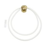 kelvo® GLOW KLV-101-0170 Φωτιστικό Τοίχου / Απλίκα LED 45W 4500lm 360° AC 220-240V IP20 Ρυθμιζόμενο Λευκό CCT με Χειριστήριο από 2700K έως 6000K Dimmable – Lumileds SMD Chip – Χρυσό Πλατίνα – Μ30 x Π15 x Υ110cm – 3 Χρόνια Εγγύηση