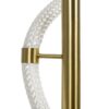kelvo® GLOW KLV-101-0172 Επιτραπέζιο Φωτιστικό Πορτατίφ LED 18W 1800lm 360° AC 220-240V IP20 Ρυθμιζόμενο Λευκό CCT με Αφή 2700K/4500K/6000K Dimmable – Lumileds SMD Chip – Χρυσό Πλατίνα – Μ30 x Π30 x Υ60cm – 3 Χρόνια Εγγύηση