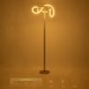 kelvo® GLOW KLV-101-0174 Επιδαπέδιο Φωτιστικό LED 30W 3000lm 360° AC 220-240V IP20 Ρυθμιζόμενο Λευκό CCT με Αφή 2700K/4500K/6000K Dimmable – Lumileds SMD Chip – Χρυσό Πλατίνα – Μ45 x Π45 x Υ160cm – 3 Χρόνια Εγγύηση