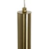 kelvo® GLOW KLV-101-0175 Κρεμαστό Φωτιστικό Οροφής LED 18W 1800lm 360° AC 220-240V IP20 Ρυθμιζόμενο Λευκό CCT με On/Off 2700K/4500K/6000K – Lumileds SMD Chip – Χρυσό Πλατίνα – Μ30 x Π6 x Υ60cm – 3 Χρόνια Εγγύηση