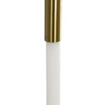 kelvo® GLOW KLV-101-0176 Κρεμαστό Φωτιστικό Οροφής LED 18W 1800lm 360° AC 220-240V IP20 Ρυθμιζόμενο Λευκό CCT με On/Off 2700K/4500K/6000K – Lumileds SMD Chip – Χρυσό Πλατίνα – Μ20 x Π2.5 x Υ60cm – 3 Χρόνια Εγγύηση