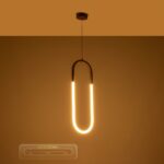 kelvo® GLOW KLV-101-0176 Κρεμαστό Φωτιστικό Οροφής LED 18W 1800lm 360° AC 220-240V IP20 Ρυθμιζόμενο Λευκό CCT με On/Off 2700K/4500K/6000K – Lumileds SMD Chip – Χρυσό Πλατίνα – Μ20 x Π2.5 x Υ60cm – 3 Χρόνια Εγγύηση