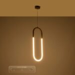 kelvo® GLOW KLV-101-0176 Κρεμαστό Φωτιστικό Οροφής LED 18W 1800lm 360° AC 220-240V IP20 Ρυθμιζόμενο Λευκό CCT με On/Off 2700K/4500K/6000K – Lumileds SMD Chip – Χρυσό Πλατίνα – Μ20 x Π2.5 x Υ60cm – 3 Χρόνια Εγγύηση