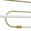 kelvo® GLOW KLV-101-0178 Κρεμαστό Φωτιστικό Οροφής LED 28W 2800lm 360° AC 220-240V IP20 Ρυθμιζόμενο Λευκό CCT με Χειριστήριο από 2700K έως 6000K Dimmable – Lumileds SMD Chip – Χρυσό Πλατίνα – Μ167 x Π7 x Υ24cm – 3 Χρόνια Εγγύηση