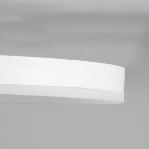 kelvo® VENOM KLV-101-0182 Φωτιστικό Οροφής LED 45W 4500lm 360° AC 220-240V IP20 Ρυθμιζόμενο Λευκό CCT με Χειριστήριο από 2700K έως 6000K Dimmable – Lumileds SMD Chip – Λευκό Ματ – Μ60 x Π40 x Υ7.5cm – 3 Χρόνια Εγγύηση