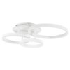kelvo® VENOM KLV-101-0185 Φωτιστικό Οροφής LED 100W 10000lm 360° AC 220-240V IP20 Ρυθμιζόμενο Λευκό CCT με Χειριστήριο από 2700K έως 6000K Dimmable – Lumileds SMD Chip – Λευκό Ματ – Μ70 x Π40 x Υ16cm – 3 Χρόνια Εγγύηση