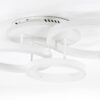 kelvo® VENOM KLV-101-0185 Φωτιστικό Οροφής LED 100W 10000lm 360° AC 220-240V IP20 Ρυθμιζόμενο Λευκό CCT με Χειριστήριο από 2700K έως 6000K Dimmable – Lumileds SMD Chip – Λευκό Ματ – Μ70 x Π40 x Υ16cm – 3 Χρόνια Εγγύηση