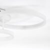 kelvo® VENOM KLV-101-0185 Φωτιστικό Οροφής LED 100W 10000lm 360° AC 220-240V IP20 Ρυθμιζόμενο Λευκό CCT με Χειριστήριο από 2700K έως 6000K Dimmable – Lumileds SMD Chip – Λευκό Ματ – Μ70 x Π40 x Υ16cm – 3 Χρόνια Εγγύηση