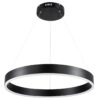 kelvo® VENOM KLV-101-0187 Κρεμαστό Φωτιστικό Οροφής LED 45W 4500lm 120° AC 220-240V IP20 Ρυθμιζόμενο Λευκό CCT με Χειριστήριο από 2700K έως 6000K Dimmable – Lumileds SMD Chip – Μαύρο Ματ – Μ60 x Π60 x Υ6.5cm – 3 Χρόνια Εγγύηση