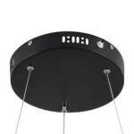 kelvo® VENOM KLV-101-0187 Κρεμαστό Φωτιστικό Οροφής LED 45W 4500lm 120° AC 220-240V IP20 Ρυθμιζόμενο Λευκό CCT με Χειριστήριο από 2700K έως 6000K Dimmable – Lumileds SMD Chip – Μαύρο Ματ – Μ60 x Π60 x Υ6.5cm – 3 Χρόνια Εγγύηση