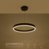 kelvo® VENOM KLV-101-0187 Κρεμαστό Φωτιστικό Οροφής LED 45W 4500lm 120° AC 220-240V IP20 Ρυθμιζόμενο Λευκό CCT με Χειριστήριο από 2700K έως 6000K Dimmable – Lumileds SMD Chip – Μαύρο Ματ – Μ60 x Π60 x Υ6.5cm – 3 Χρόνια Εγγύηση