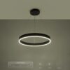 kelvo® VENOM KLV-101-0187 Κρεμαστό Φωτιστικό Οροφής LED 45W 4500lm 120° AC 220-240V IP20 Ρυθμιζόμενο Λευκό CCT με Χειριστήριο από 2700K έως 6000K Dimmable – Lumileds SMD Chip – Μαύρο Ματ – Μ60 x Π60 x Υ6.5cm – 3 Χρόνια Εγγύηση