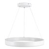kelvo® VENOM KLV-101-0188 Κρεμαστό Φωτιστικό Οροφής LED 45W 4500lm 120° AC 220-240V IP20 Ρυθμιζόμενο Λευκό CCT με Χειριστήριο από 2700K έως 6000K Dimmable – Lumileds SMD Chip – Λευκό Ματ – Μ60 x Π60 x Υ6.5cm – 3 Χρόνια Εγγύηση
