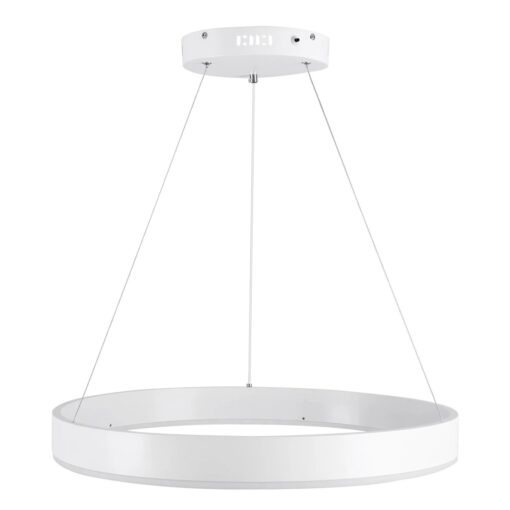 kelvo® VENOM KLV-101-0188 Κρεμαστό Φωτιστικό Οροφής LED 45W 4500lm 120° AC 220-240V IP20 Ρυθμιζόμενο Λευκό CCT με Χειριστήριο από 2700K έως 6000K Dimmable – Lumileds SMD Chip – Λευκό Ματ – Μ60 x Π60 x Υ6.5cm – 3 Χρόνια Εγγύηση