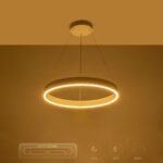 kelvo® VENOM KLV-101-0188 Κρεμαστό Φωτιστικό Οροφής LED 45W 4500lm 120° AC 220-240V IP20 Ρυθμιζόμενο Λευκό CCT με Χειριστήριο από 2700K έως 6000K Dimmable – Lumileds SMD Chip – Λευκό Ματ – Μ60 x Π60 x Υ6.5cm – 3 Χρόνια Εγγύηση