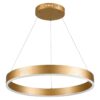 kelvo® VENOM KLV-101-0189 Κρεμαστό Φωτιστικό Οροφής LED 45W 4500lm 120° AC 220-240V IP20 Ρυθμιζόμενο Λευκό CCT με Χειριστήριο από 2700K έως 6000K Dimmable – Lumileds SMD Chip – Χρυσό Πλατίνα – Μ60 x Π60 x Υ6.5cm – 3 Χρόνια Εγγύηση