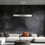 kelvo® VENOM KLV-101-0191 Κρεμαστό Φωτιστικό Οροφής LED 67W 6700lm 120° AC 220-240V IP20 Ρυθμιζόμενο Λευκό CCT με Χειριστήριο από 2700K έως 6000K Dimmable – Lumileds SMD Chip – Λευκό Ματ – Μ80 x Π80 x Υ6.5cm – 3 Χρόνια Εγγύηση