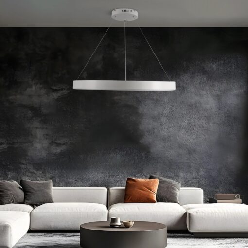 kelvo® VENOM KLV-101-0191 Κρεμαστό Φωτιστικό Οροφής LED 67W 6700lm 120° AC 220-240V IP20 Ρυθμιζόμενο Λευκό CCT με Χειριστήριο από 2700K έως 6000K Dimmable – Lumileds SMD Chip – Λευκό Ματ – Μ80 x Π80 x Υ6.5cm – 3 Χρόνια Εγγύηση