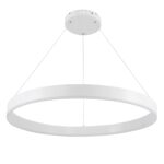 kelvo® VENOM KLV-101-0191 Κρεμαστό Φωτιστικό Οροφής LED 67W 6700lm 120° AC 220-240V IP20 Ρυθμιζόμενο Λευκό CCT με Χειριστήριο από 2700K έως 6000K Dimmable – Lumileds SMD Chip – Λευκό Ματ – Μ80 x Π80 x Υ6.5cm – 3 Χρόνια Εγγύηση