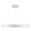 kelvo® VENOM KLV-101-0191 Κρεμαστό Φωτιστικό Οροφής LED 67W 6700lm 120° AC 220-240V IP20 Ρυθμιζόμενο Λευκό CCT με Χειριστήριο από 2700K έως 6000K Dimmable – Lumileds SMD Chip – Λευκό Ματ – Μ80 x Π80 x Υ6.5cm – 3 Χρόνια Εγγύηση