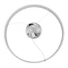 kelvo® VENOM KLV-101-0191 Κρεμαστό Φωτιστικό Οροφής LED 67W 6700lm 120° AC 220-240V IP20 Ρυθμιζόμενο Λευκό CCT με Χειριστήριο από 2700K έως 6000K Dimmable – Lumileds SMD Chip – Λευκό Ματ – Μ80 x Π80 x Υ6.5cm – 3 Χρόνια Εγγύηση