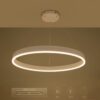 kelvo® VENOM KLV-101-0191 Κρεμαστό Φωτιστικό Οροφής LED 67W 6700lm 120° AC 220-240V IP20 Ρυθμιζόμενο Λευκό CCT με Χειριστήριο από 2700K έως 6000K Dimmable – Lumileds SMD Chip – Λευκό Ματ – Μ80 x Π80 x Υ6.5cm – 3 Χρόνια Εγγύηση