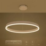 kelvo® VENOM KLV-101-0191 Κρεμαστό Φωτιστικό Οροφής LED 67W 6700lm 120° AC 220-240V IP20 Ρυθμιζόμενο Λευκό CCT με Χειριστήριο από 2700K έως 6000K Dimmable – Lumileds SMD Chip – Λευκό Ματ – Μ80 x Π80 x Υ6.5cm – 3 Χρόνια Εγγύηση
