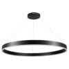 kelvo® VENOM KLV-101-0193 Κρεμαστό Φωτιστικό Οροφής LED 75W 7500lm 120° AC 220-240V IP20 Ρυθμιζόμενο Λευκό CCT με Χειριστήριο από 2700K έως 6000K Dimmable – Lumileds SMD Chip – Μαύρο Ματ – Μ100 x Π100 x Υ6.5cm – 3 Χρόνια Εγγύηση
