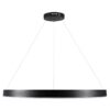 kelvo® VENOM KLV-101-0193 Κρεμαστό Φωτιστικό Οροφής LED 75W 7500lm 120° AC 220-240V IP20 Ρυθμιζόμενο Λευκό CCT με Χειριστήριο από 2700K έως 6000K Dimmable – Lumileds SMD Chip – Μαύρο Ματ – Μ100 x Π100 x Υ6.5cm – 3 Χρόνια Εγγύηση
