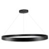 kelvo® VENOM KLV-101-0193 Κρεμαστό Φωτιστικό Οροφής LED 75W 7500lm 120° AC 220-240V IP20 Ρυθμιζόμενο Λευκό CCT με Χειριστήριο από 2700K έως 6000K Dimmable – Lumileds SMD Chip – Μαύρο Ματ – Μ100 x Π100 x Υ6.5cm – 3 Χρόνια Εγγύηση