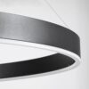 kelvo® VENOM KLV-101-0193 Κρεμαστό Φωτιστικό Οροφής LED 75W 7500lm 120° AC 220-240V IP20 Ρυθμιζόμενο Λευκό CCT με Χειριστήριο από 2700K έως 6000K Dimmable – Lumileds SMD Chip – Μαύρο Ματ – Μ100 x Π100 x Υ6.5cm – 3 Χρόνια Εγγύηση