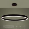 kelvo® VENOM KLV-101-0193 Κρεμαστό Φωτιστικό Οροφής LED 75W 7500lm 120° AC 220-240V IP20 Ρυθμιζόμενο Λευκό CCT με Χειριστήριο από 2700K έως 6000K Dimmable – Lumileds SMD Chip – Μαύρο Ματ – Μ100 x Π100 x Υ6.5cm – 3 Χρόνια Εγγύηση