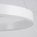 kelvo® VENOM KLV-101-0194 Κρεμαστό Φωτιστικό Οροφής LED 75W 7500lm 120° AC 220-240V IP20 Ρυθμιζόμενο Λευκό CCT με Χειριστήριο από 2700K έως 6000K Dimmable – Lumileds SMD Chip – Λευκό Ματ – Μ100 x Π100 x Υ6.5cm – 3 Χρόνια Εγγύηση