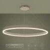 kelvo® VENOM KLV-101-0194 Κρεμαστό Φωτιστικό Οροφής LED 75W 7500lm 120° AC 220-240V IP20 Ρυθμιζόμενο Λευκό CCT με Χειριστήριο από 2700K έως 6000K Dimmable – Lumileds SMD Chip – Λευκό Ματ – Μ100 x Π100 x Υ6.5cm – 3 Χρόνια Εγγύηση