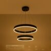 kelvo® VENOM KLV-101-0196 Κρεμαστό Φωτιστικό Οροφής LED 75W 7500lm 120° AC 220-240V IP20 Ρυθμιζόμενο Λευκό CCT με Χειριστήριο από 2700K έως 6000K Dimmable – Lumileds SMD Chip – Μαύρο Ματ – Μ60 x Π60 x Υ40cm – 3 Χρόνια Εγγύηση