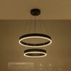 kelvo® VENOM KLV-101-0196-V2 Κρεμαστό Φωτιστικό Οροφής LED 75W 7500lm 120° AC 220-240V IP20 Ρυθμιζόμενο Λευκό CCT με Χειριστήριο από 2700K έως 6000K Dimmable – Lumileds SMD Chip – Μαύρο Ματ – Μ60 x Π60 x Υ40cm – 3 Χρόνια Εγγύηση