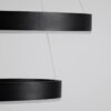 kelvo® VENOM KLV-101-0196-V2 Κρεμαστό Φωτιστικό Οροφής LED 75W 7500lm 120° AC 220-240V IP20 Ρυθμιζόμενο Λευκό CCT με Χειριστήριο από 2700K έως 6000K Dimmable – Lumileds SMD Chip – Μαύρο Ματ – Μ60 x Π60 x Υ40cm – 3 Χρόνια Εγγύηση