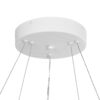 kelvo® VENOM KLV-101-0197 Κρεμαστό Φωτιστικό Οροφής LED 75W 7500lm 120° AC 220-240V IP20 Ρυθμιζόμενο Λευκό CCT με Χειριστήριο από 2700K έως 6000K Dimmable – Lumileds SMD Chip – Λευκό Ματ – Μ60 x Π60 x Υ40cm – 3 Χρόνια Εγγύηση