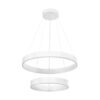 kelvo® VENOM KLV-101-0197-V2 Κρεμαστό Φωτιστικό Οροφής LED 75W 7500lm 120° AC 220-240V IP20 Ρυθμιζόμενο Λευκό CCT με Χειριστήριο από 2700K έως 6000K Dimmable – Lumileds SMD Chip – Λευκό Ματ – Μ60 x Π60 x Υ40cm – 3 Χρόνια Εγγύηση