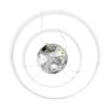 kelvo® VENOM KLV-101-0197-V2 Κρεμαστό Φωτιστικό Οροφής LED 75W 7500lm 120° AC 220-240V IP20 Ρυθμιζόμενο Λευκό CCT με Χειριστήριο από 2700K έως 6000K Dimmable – Lumileds SMD Chip – Λευκό Ματ – Μ60 x Π60 x Υ40cm – 3 Χρόνια Εγγύηση