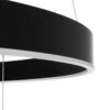 kelvo® VENOM KLV-101-0199 Κρεμαστό Φωτιστικό Οροφής LED 120W 12000lm 120° AC 220-240V IP20 Ρυθμιζόμενο Λευκό CCT με Χειριστήριο από 2700K έως 6000K Dimmable – Lumileds SMD Chip – Μαύρο Ματ – Μ80 x Π80 x Υ80cm – 3 Χρόνια Εγγύηση
