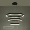 kelvo® VENOM KLV-101-0199-V2 Κρεμαστό Φωτιστικό Οροφής LED 120W 12000lm 120° AC 220-240V IP20 Ρυθμιζόμενο Λευκό CCT με Χειριστήριο από 2700K έως 6000K Dimmable – Lumileds SMD Chip – Μαύρο Ματ – Μ80 x Π80 x Υ80cm – 3 Χρόνια Εγγύηση