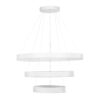 kelvo® VENOM KLV-101-0200 Κρεμαστό Φωτιστικό Οροφής LED 120W 12000lm 120° AC 220-240V IP20 Ρυθμιζόμενο Λευκό CCT με Χειριστήριο από 2700K έως 6000K Dimmable – Lumileds SMD Chip – Λευκό Ματ – Μ80 x Π80 x Υ80cm – 3 Χρόνια Εγγύηση