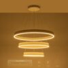 kelvo® VENOM KLV-101-0200 Κρεμαστό Φωτιστικό Οροφής LED 120W 12000lm 120° AC 220-240V IP20 Ρυθμιζόμενο Λευκό CCT με Χειριστήριο από 2700K έως 6000K Dimmable – Lumileds SMD Chip – Λευκό Ματ – Μ80 x Π80 x Υ80cm – 3 Χρόνια Εγγύηση