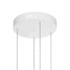 kelvo® VENOM KLV-101-0203 Κρεμαστό Φωτιστικό Οροφής LED 150W 15000lm 120° AC 220-240V IP20 Ρυθμιζόμενο Λευκό CCT με Χειριστήριο από 2700K έως 6000K Dimmable – Lumileds SMD Chip – Λευκό Ματ – Μ150 x Π90 x Υ60cm – 3 Χρόνια Εγγύηση