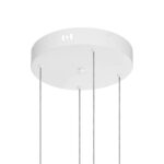 kelvo® VENOM KLV-101-0203 Κρεμαστό Φωτιστικό Οροφής LED 150W 15000lm 120° AC 220-240V IP20 Ρυθμιζόμενο Λευκό CCT με Χειριστήριο από 2700K έως 6000K Dimmable – Lumileds SMD Chip – Λευκό Ματ – Μ150 x Π90 x Υ60cm – 3 Χρόνια Εγγύηση
